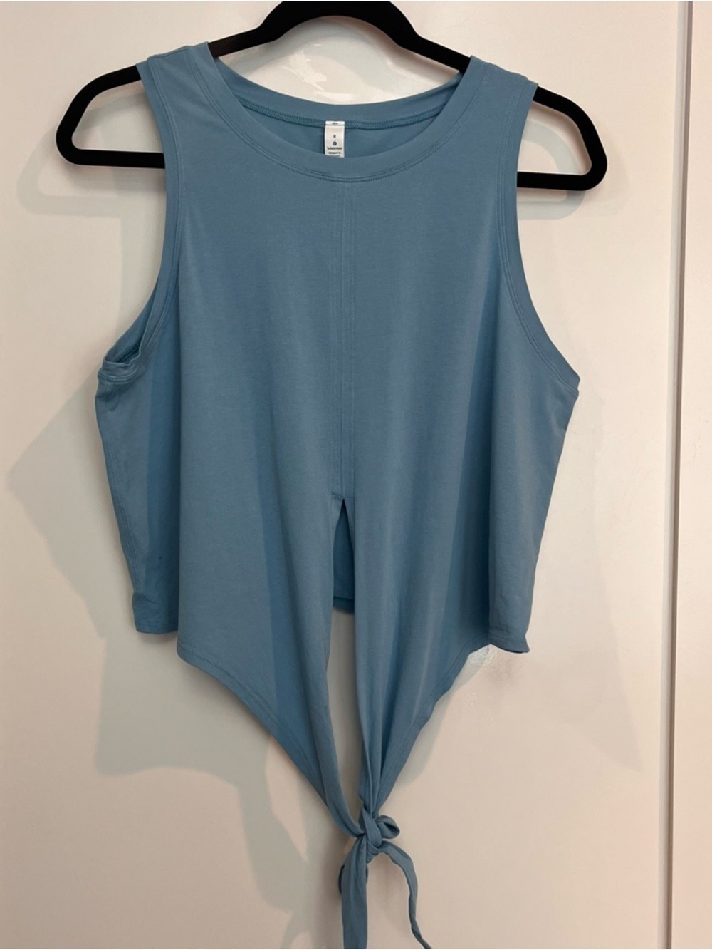 Lululemon Tie-Front Tank Top - Soft Blue